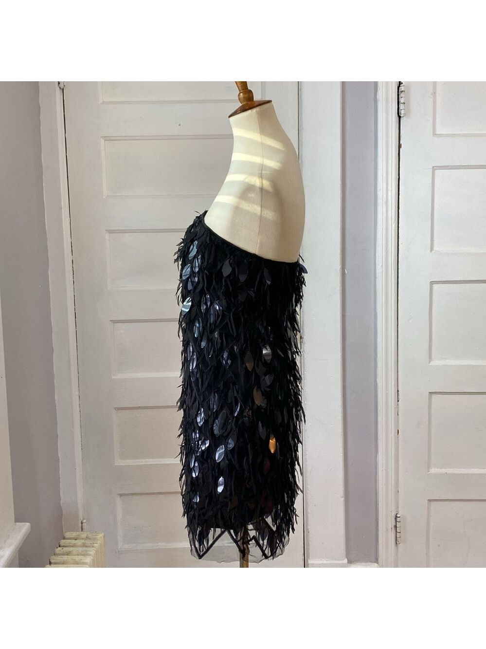 NWT Fashion Nova Feathery Twirl Mini Dress, Size M - Picture 11 of 17